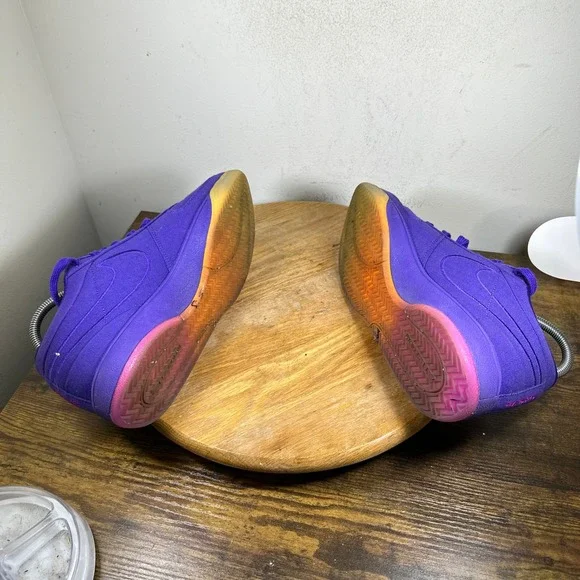 Nike Book 1 Sunset Purple Shoes Mens Size 8.5 HJ5351-500 - Picture 6 of 9